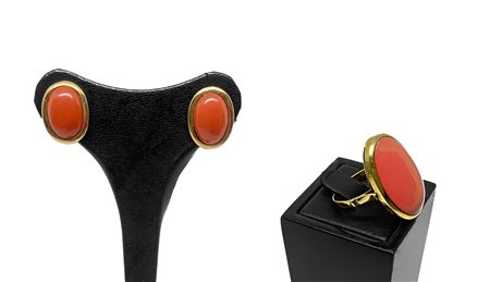 Parure orecchini e anello, 20° Secolo