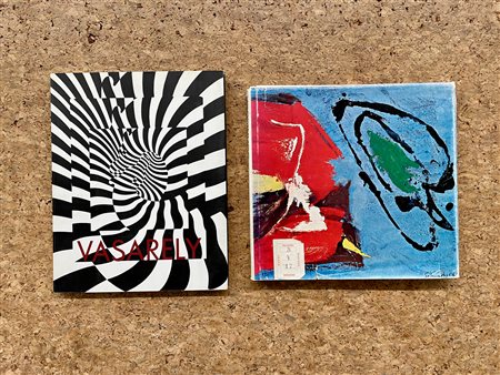 GÉRARD SCHNEIDER E VICTOR VASARELY - Lotto unico di 2 cataloghi