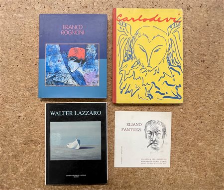 ARTE ITALIANA DEL DOPOGUERRA - Lotto unico di 4 cataloghi