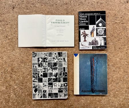 ARTE ITALIANA DEL DOPOGUERRA - Lotto unico di 4 cataloghi