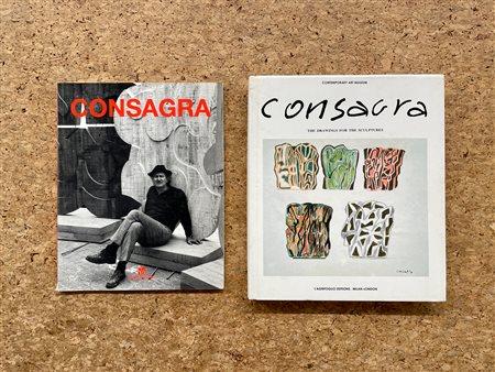 PIETRO CONSAGRA - Lotto unico di 2 cataloghi