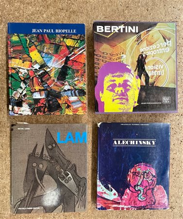 ARTISTI INTERNAZIONALI DEL DOPOGUERRA - Lotto unico di 4 cataloghi