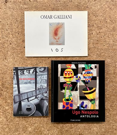 ARTE ITALIANA DEL DOPOGUERRA - Lotto unico di 3 cataloghi