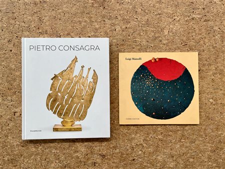 PIETRO CONSAGRA E LUIGI MAINOLFI - Lotto unico di 2 cataloghi