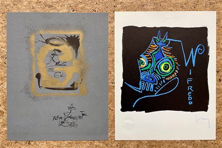 EDIZIONI BOLAFFIARTE (SALVADOR DALÌ E WIFREDO LAM) - Lotto unico di 2 opere