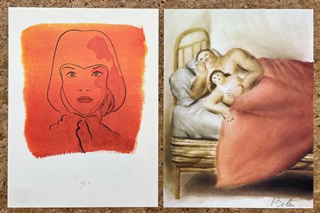 EDIZIONI BOLAFFIARTE (ALLEN JONES E FERNANDO BOTERO) - Lotto unico di 2 opere