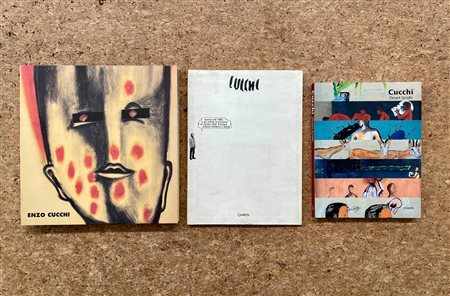 ENZO CUCCHI - Lotto unico di 3 cataloghi