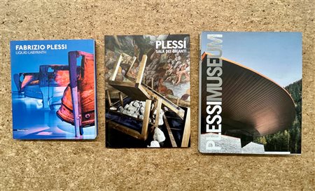 FABRIZIO PLESSI - Lotto unico di 3 cataloghi
