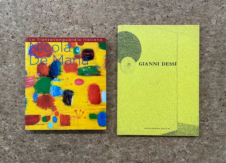 NICOLA DE MARIA E GIANNI DESSÌ  - Lotto unico di 2 cataloghi