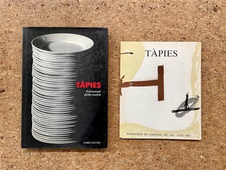 ANTONI TÀPIES - Lotto unico di 2 cataloghi