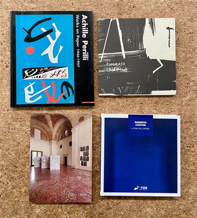 ARTE ITALIANA DEL DOPOGUERRA - Lotto unico di 4 cataloghi