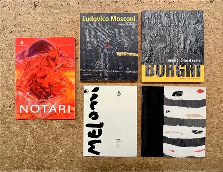 ARTE ITALIANA DEL DOPOGUERRA - Lotto unico di 5 cataloghi