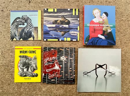 ARTISTI CONTEMPORANEI ITALIANI - Lotto unico di 6 cataloghi