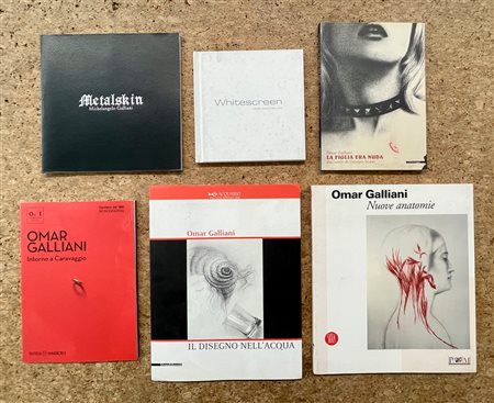 OMAR E MICHELANGELO GALLIANI - Lotto unico di 6 cataloghi
