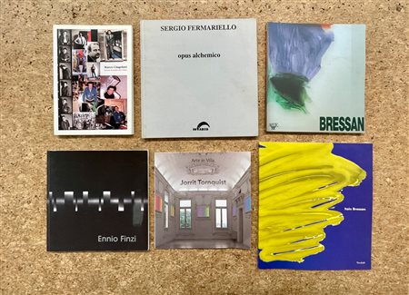 ARTE ITALIANA DEL DOPOGUERRA - Lotto unico di 6 cataloghi