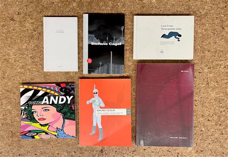 ARTE CONTEMPORANEA - Lotto unico di 6 cataloghi