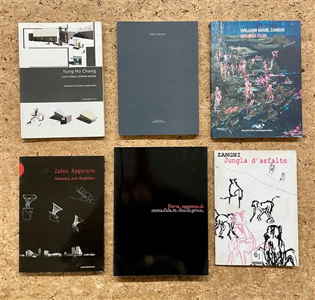 ARTE CONTEMPORANEA - Lotto unico di 6 cataloghi