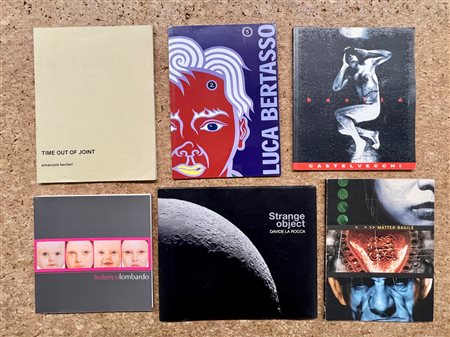 ARTE CONTEMPORANEA - Lotto unico di 6 cataloghi