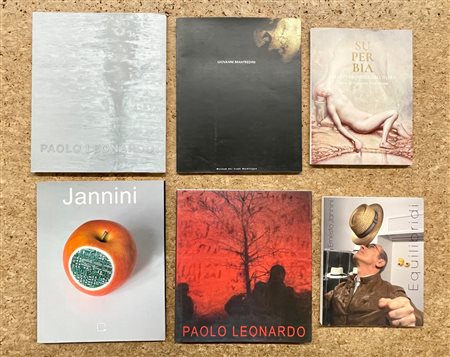 ARTE CONTEMPORANEA - Lotto unico di 6 cataloghi