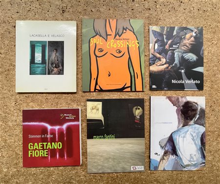 ARTE CONTEMPORANEA - Lotto unico di 6 cataloghi