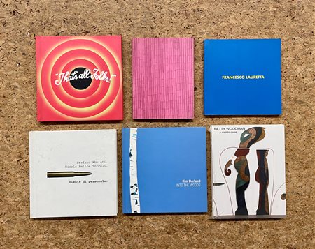 ARTE CONTEMPORANEA - Lotto unico di 6 cataloghi