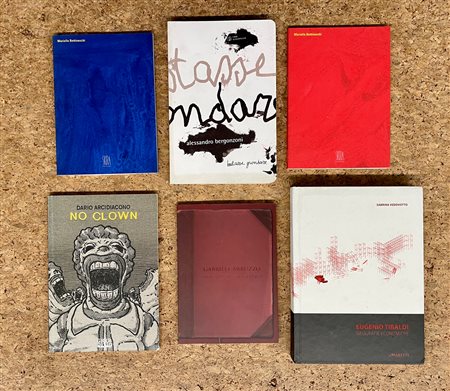 ARTE CONTEMPORANEA - Lotto unico di 6 cataloghi