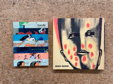 ENZO CUCCHI - Lotto unico di 2 cataloghi
