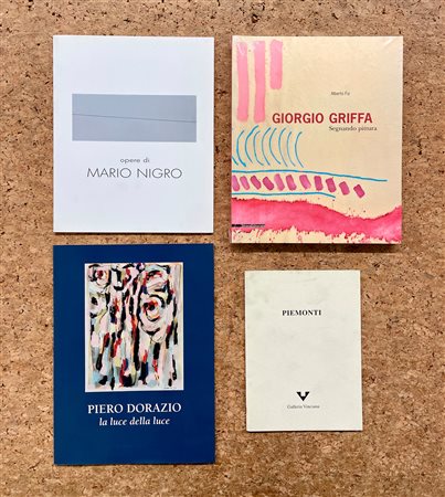 ARTE ITALIANA DEL DOPOGUERRA - Lotto unico di 4 cataloghi