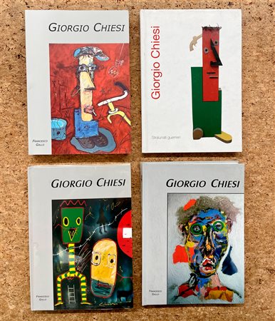 GIORGIO CHIESI - Lotto unico di 4 cataloghi