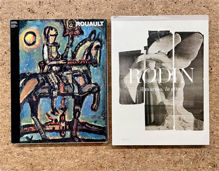 AUGUSTE RODIN E GEORGES ROUALT - Lotto unico di 2 cataloghi