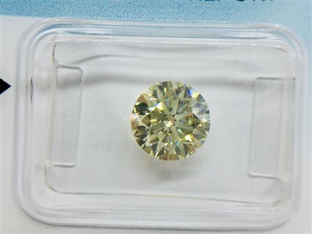 DIAMANTE 1,79 CT COLORE FANCY GIALLO CHIARO – SI2 - 836 
