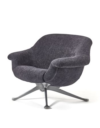 Angelo Mangiarotti Poltrona modello "1110". Produzione Cassina, Meda, anni '60.