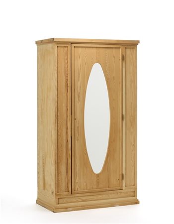 Mario Ceroli Armadio della serie "Mobili nella Valle". Produzione Poltronova, Fi