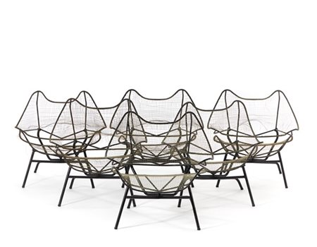 Luciano Grassi, Sergio Conti e Marisa Forlani Sei poltrone modello "Artigianato"