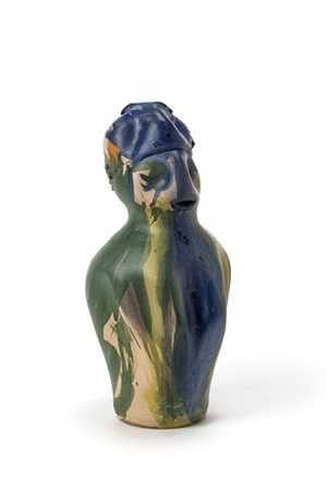 SERGE VANDERCAM "Uccello nordico"
Terracotta dipinta a mano in policromia. Manif