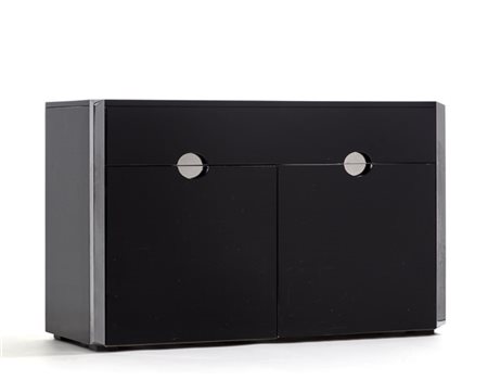 Luigi Caccia Dominioni Mobile a un cassetto e due ante. Produzione Azucena, Mila