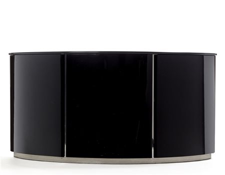 Luigi Caccia Dominioni Mobile credenza modello "Mb7 Curvo". Produzione Azucena,