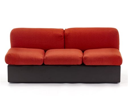 Luigi Caccia Dominioni Divano letto a due posti. Produzione Azucena, Milano, ann