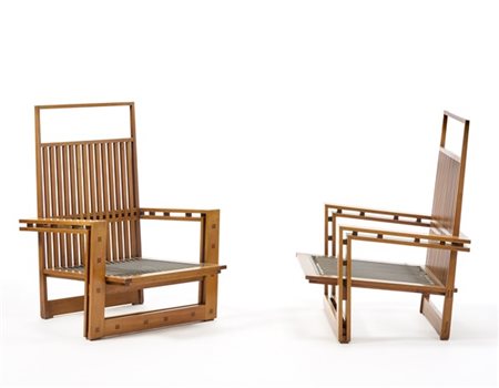 FAUSTO BONTEMPI Coppia di poltrone. Esecuzione Sandrini Francesco, Brescia, 1961