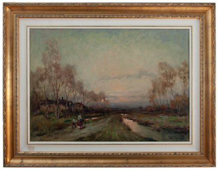 IVAN KARPOFF NOVOCERKASSK 1898 - MILANO 1970 Paesaggio 