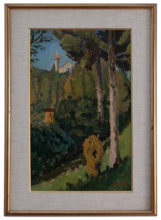 LUIGI ZAGO VILLAFRANCA DI VERONA 1894 - MENDOZA 1952 La chiesetta 