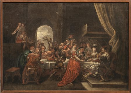 Da Pieter Paul RubensIL BANCHETTO DI ERODEolio su tela, cm...