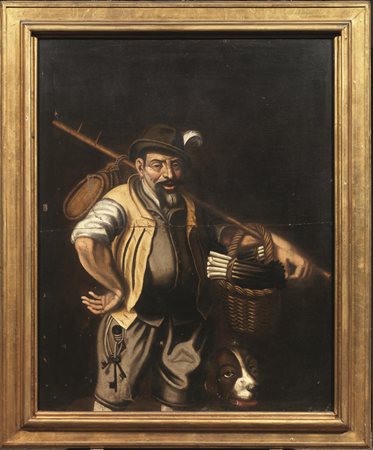 Scuola Italia settentrionale, secc. XVII-XVIIIRITRATTO DI CONTADINOolio su...