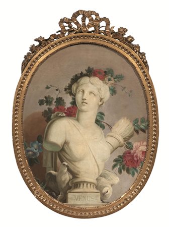 Scuola Italia settentrionale, fine sec. XVIII-inizi XIXBUSTO SCULTOREO DI...