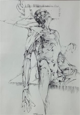 Renzo Vespignani (Italian 1924-2001)  - Anatomia, 1964