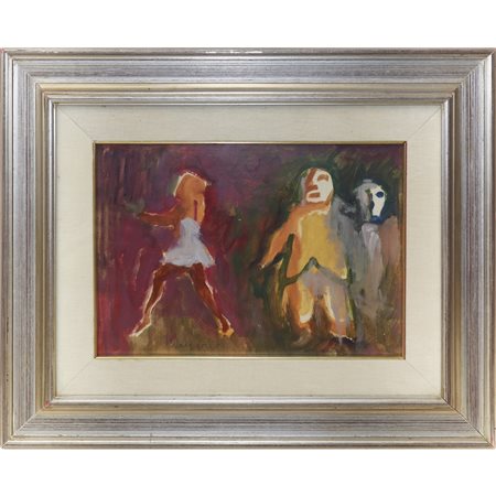 Mino Maccari (Siena 1898-Roma 1989)  - Personaggi, 80s