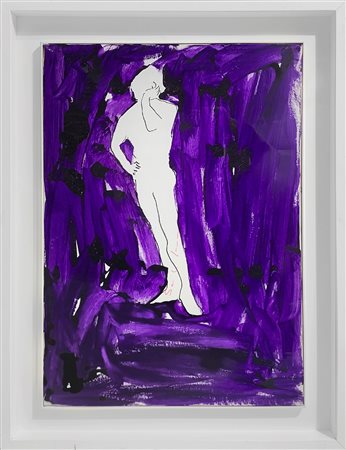 Mario Schifano (Homs Libia 20/09/1934-Roma 26/01/1998)  - Senza Titolo, 1981-82