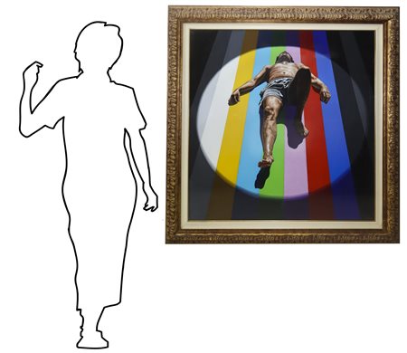 Davide La Rocca (Catania 1970)  - Figura di uomo