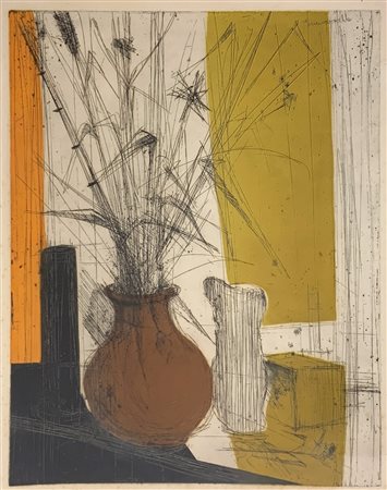 Nunzio Sciavarello (Bronte 1918-Catania 2013)  - Natura morta di vasi