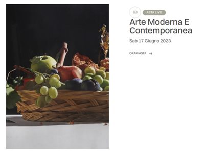 #63: Arte Moderna E Contemporanea
